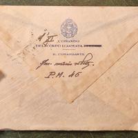 2^ GUERRA MONDIALE CARTEGGIO MILITARE