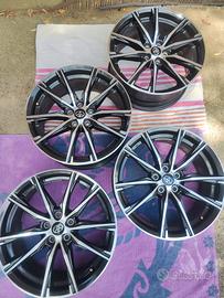 cerchi da 17  originali per toyota gt86 e  brz 