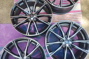 cerchi da 17  originali per toyota gt86 e  brz 