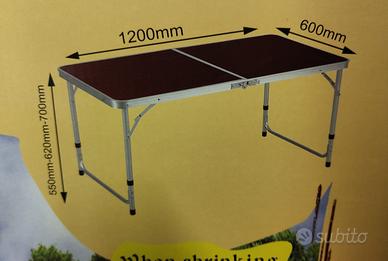 tavolo pieghevole 