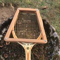 VERA RACCHETTA  TENNIS  SLAZENGER in legno vintage