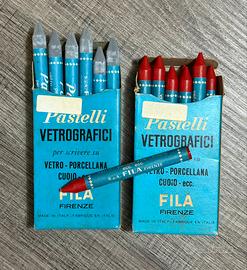 Pastelli vetrografici vintage FILA