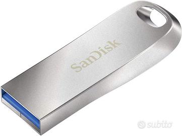 USB3.2 Sandisk UltraLuxe 128GB 400MB/s NUOVA