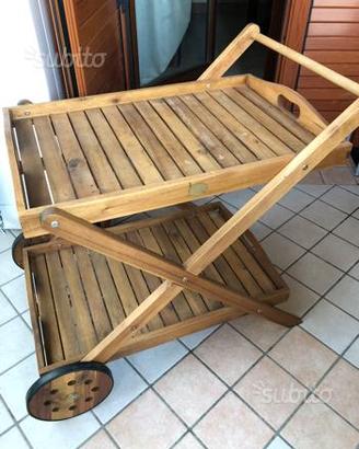 Carrello in legno