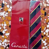 Cravatte Valentino e Canasta nuove vintage