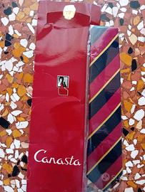 Cravatte Valentino e Canasta nuove vintage