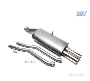 SILENZIATORE DI SCARICO PER BMW SERIE 3 E30 L6 198