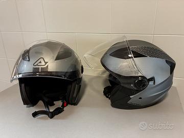 Coppia caschi open face Acerbis M e XL