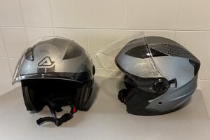 Coppia caschi open face Acerbis M e XL