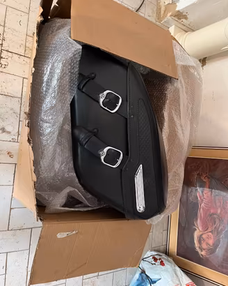 Borse in pelle originali per Road King