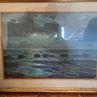 Quadro olio su tela di Mario Illusi in arte MILLUS