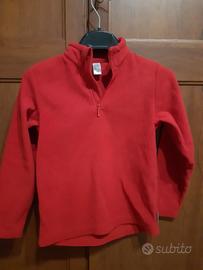 Pile rosso bambina/o 8 anni oxylane Quechua