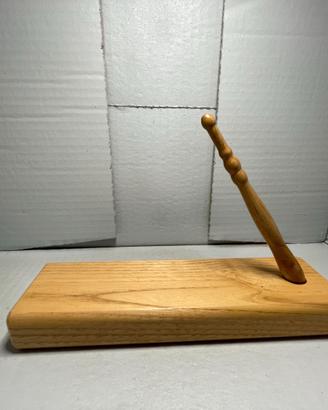 Porta penna artigianale in legno