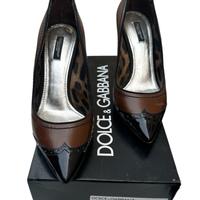 Decollete Dolce & Gabbana cuoio tg.40 bellissime