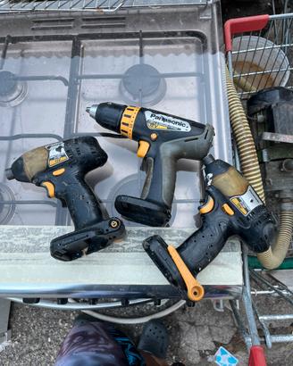Avvitatori a Impulsi Panasonic EY6409 + 2x EY7201