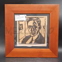 XILOGRAFIA A.PANDOLFI AUTORITRATTO