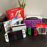 Nintendo Switch Oled + Joycon + Custodia