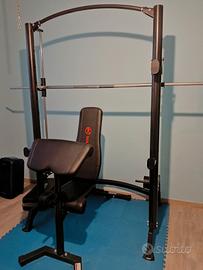 MARCY SM-1050 Smith Machine(+panca e pesi)