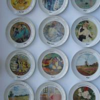 Piatto Tognana con dipinto impressionisti (195)