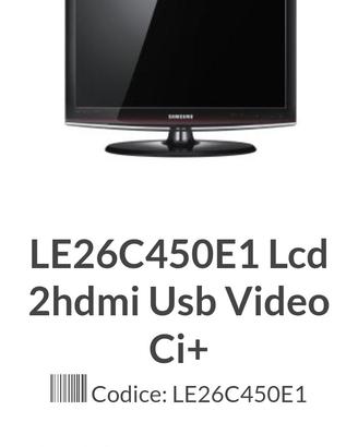 TV Samsung 26plc