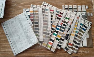 Campionario colori Fiat Alfa Lancia Bertone Pinin