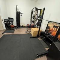 Rack, power rack, pesi kingsbox e sacco leone