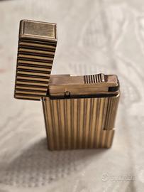 accendino vintage S.T.DUPONT ligne 2 placcato oro