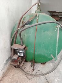Serbatoio diesel 3000 litri completo di pompa e mo