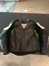 giacca moto in pelle