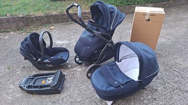 Trio Peg Perego Book Lounge blu + Base Isofix