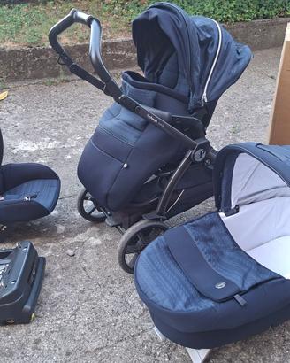 Trio Peg Perego Book Lounge blu + Base Isofix