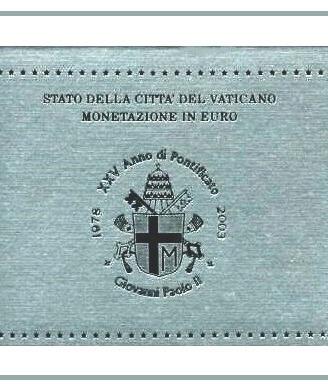 Divisionale Vaticano 2003