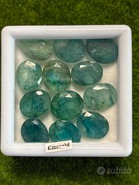 Lotto Smeraldi colombiani naturali certificati
