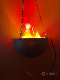 LAMPADA EFFETTO FUOCO