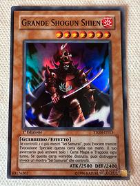GRANDE SHOGUN SHIEN / Yugioh /STON/1ªed/super rara