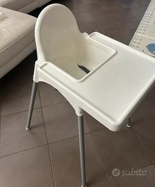 Seggiolone IKEA ANTILOP con vassoio