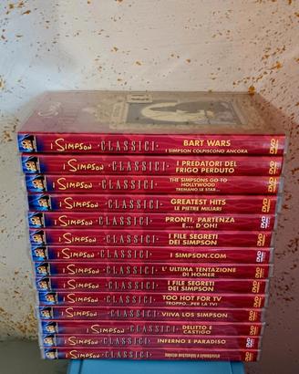 I Simpson "Classici" Stock Di 14 Dvd 