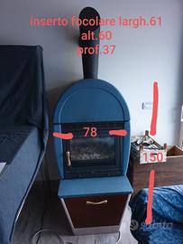 Stufa a legna marca Superior
