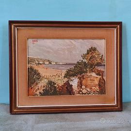 quadro paesaggio marittimo 