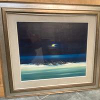 Quadro Dipinto Di Attilio Pollina “Barche”