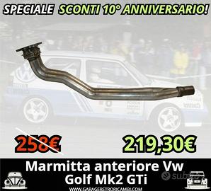 Marmitta anteriore Vw Golf Mk2 GTi