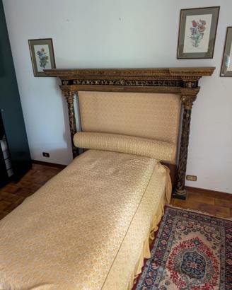 Letto in stile neoclassico, direttorio e impero