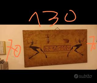 quadro etnico africano usato 