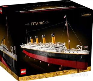 Scatola lego titanic