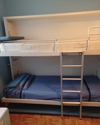 Doppio letto a scomparsa