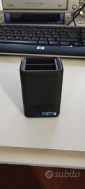 GOPRO  - caricabatteria doppio + batteria