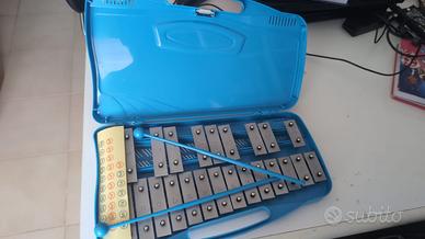 Metallofono Cromatico 25 Note xilofono Scolastico