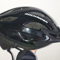 Casco MTB ST50 ROCKRIDER Decathlon nero taglia 54 