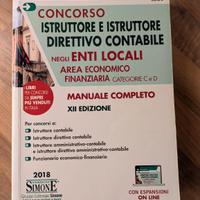 Libro Concorso Istruttore Enti Locali