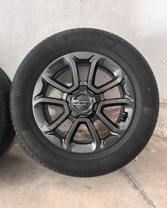 Cerchi in lega Fiat 500X 6.5JX16H2  ET40  58,1mm